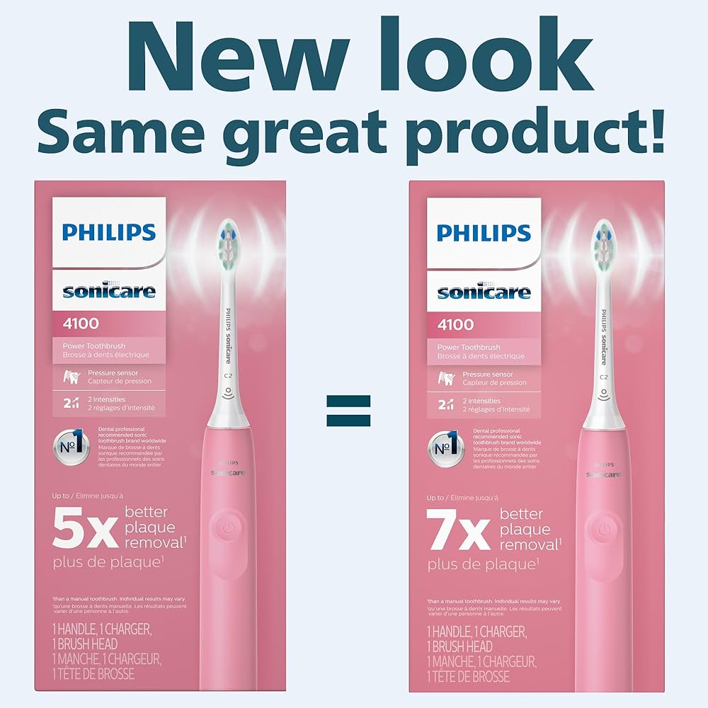 Amazon.com: Philips Sonicare 4100 Rechargeable Electric Toothbrush